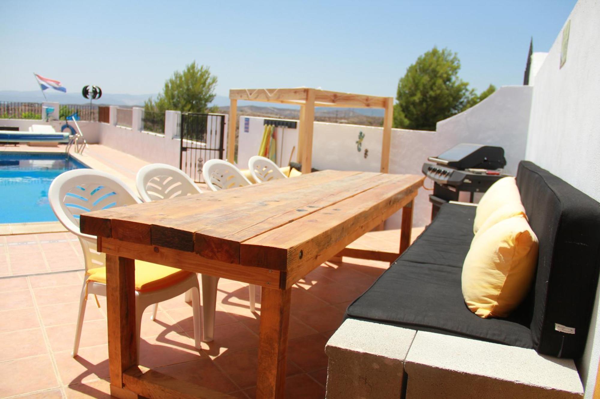Cortijo Naturista Con Vistas-Clothing Optional Oria Eksteriør billede
