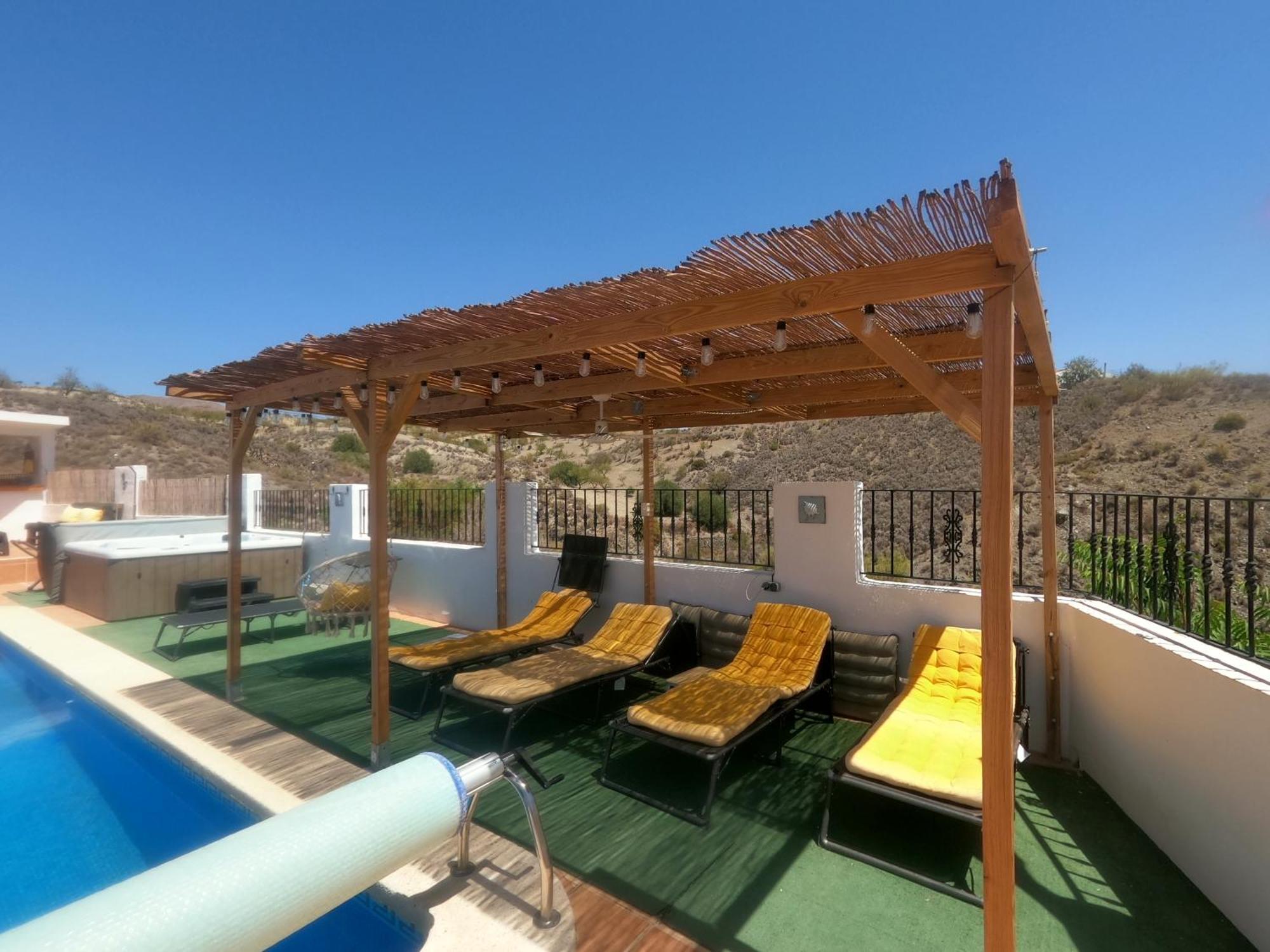 Cortijo Naturista Con Vistas-Clothing Optional Oria Eksteriør billede