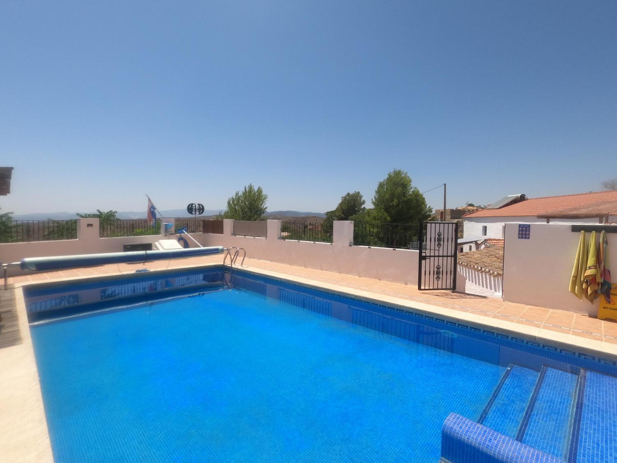 Cortijo Naturista Con Vistas-Clothing Optional Oria Eksteriør billede