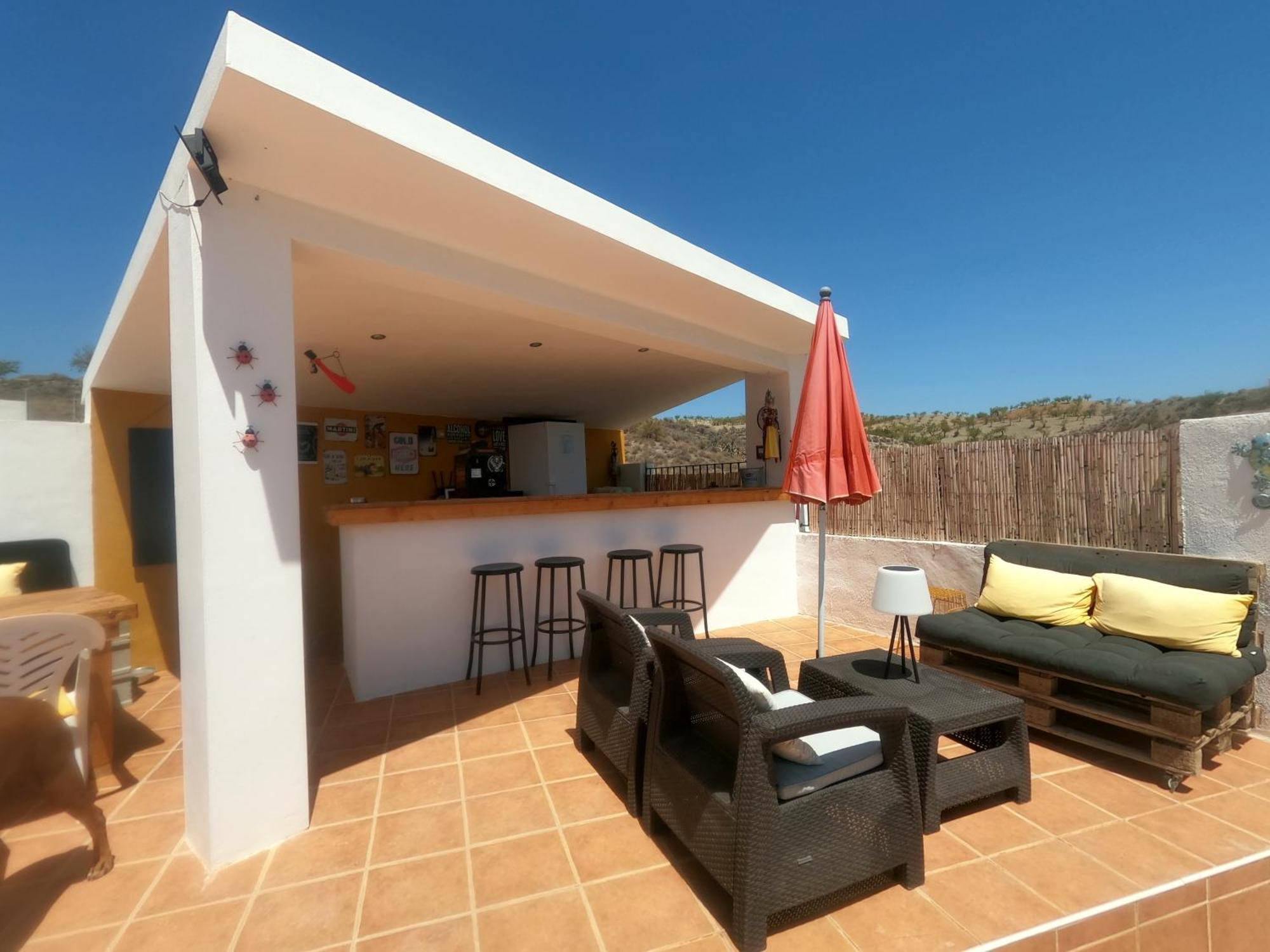 Cortijo Naturista Con Vistas-Clothing Optional Oria Eksteriør billede